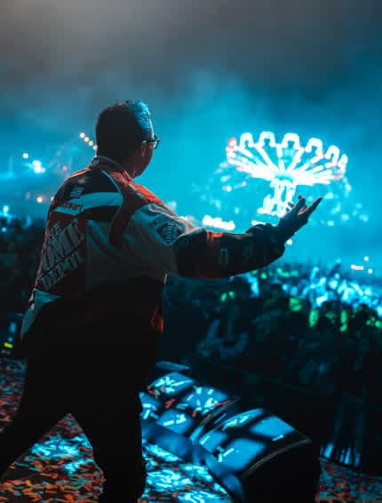 Mainstage van Polderfest 2024